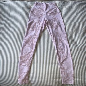 p’tula pink printed leggings